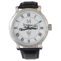 Avion Vintage monogramme