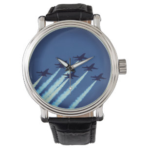Montre Avions à réaction volant en formation Blue Angel