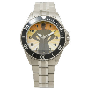 Montre Awesome Ours Gay Couleurs Ours Musculaire