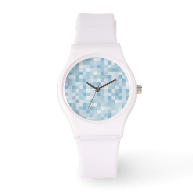 Montre Azure Abstrait (Recto)
