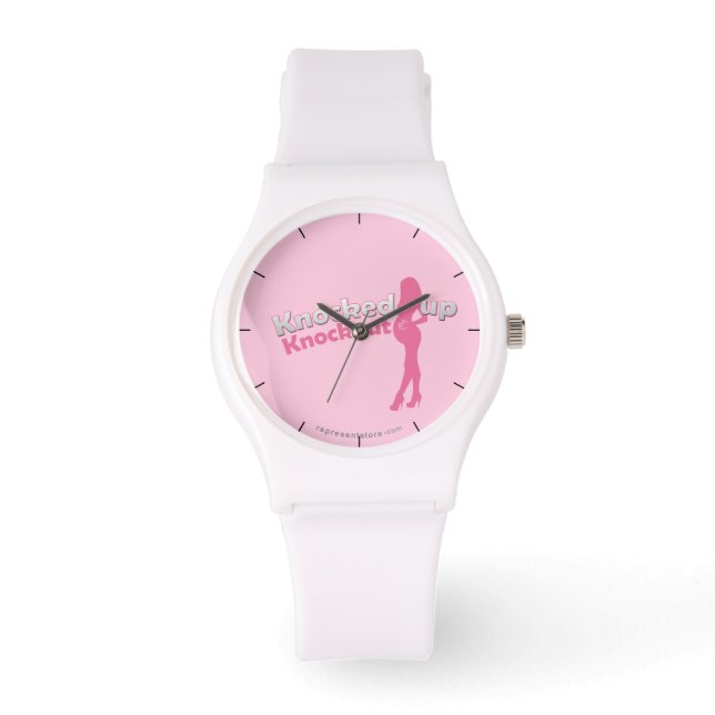 Montre Baby shower Knockout à venir Maman-to-be (Recto)