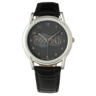 Montre Badge NO-MAJ™ en or et marbre