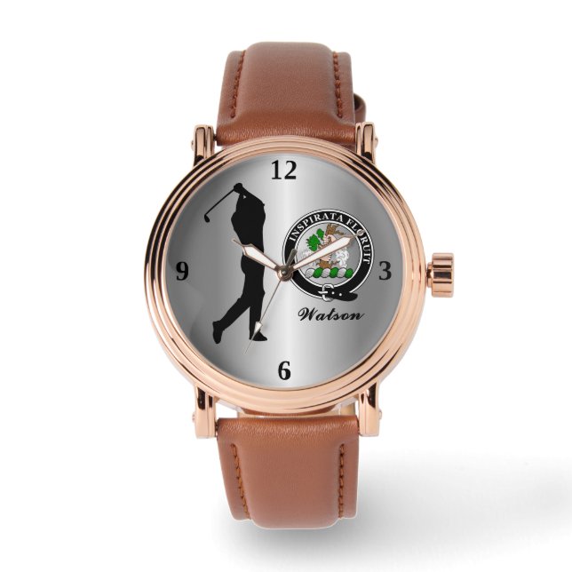 Montre Badge Watson Clan (Son) Golf Watch (Recto)