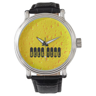 Montre Baisses fraîches de temps de bière