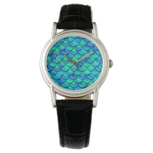 Montre Balances bleues à perte d'eau