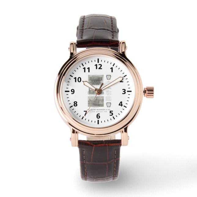 Montre Baldwin entrepreneurs locomotives (Recto)