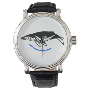 Montre Baleine à bosse - Guerrier de la faune - Nature -
