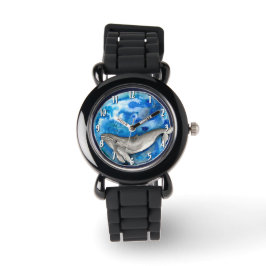 Montre Baleine bleue