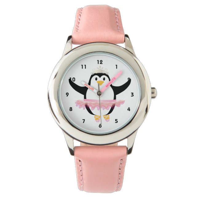 Montre Ballerina Penguin (devant)