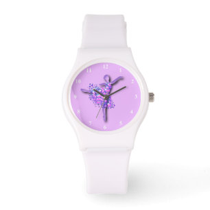 Montre Ballerina Watch Ballet Dancer Girl - Violet