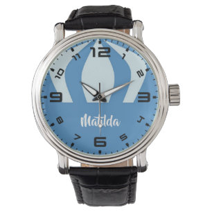 Montre Ballon à air chaud de nom personnalisé