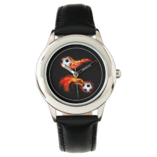 Montre Ballons De Football Classique Pour Enfants