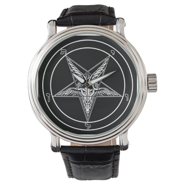 Montre Baphomet Old Sigil Watch (devant)