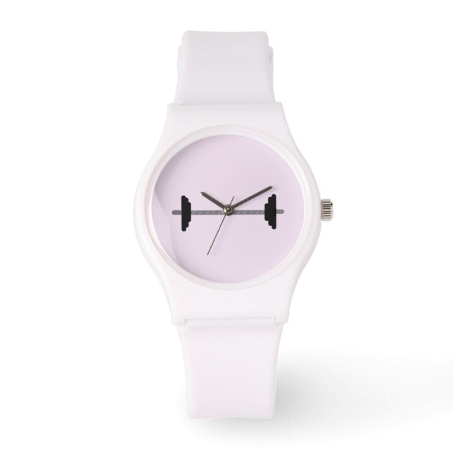 Montre Barbell Avec Poids (Recto)