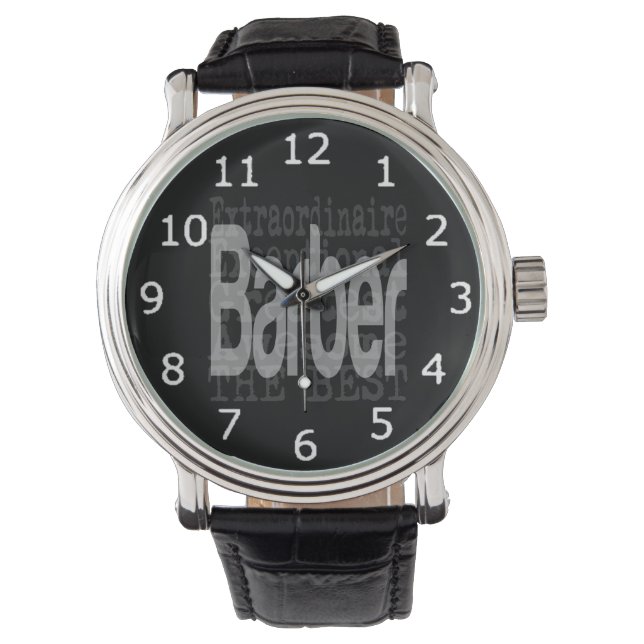 Montre Barber Extraordinaire (devant)