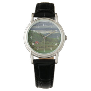 Montre Barne rouge