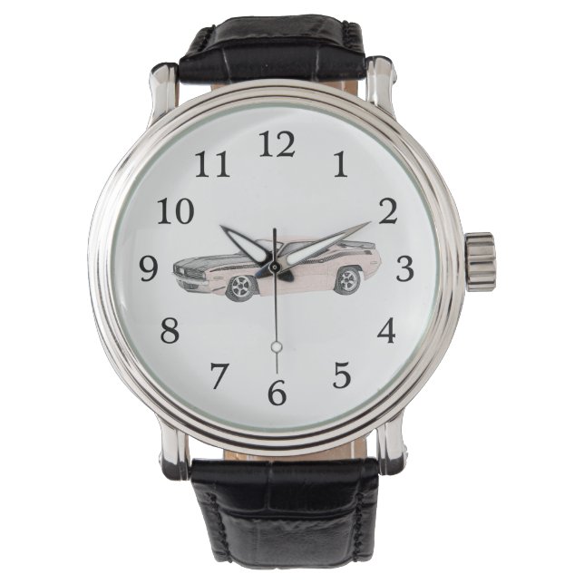 Montre Barracuda Plymouth 1970 (devant)