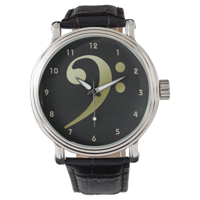 Montre Bass Clef Watch 2 par Leslie Harlow (devant)