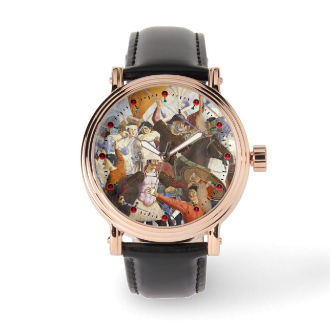 Montre BATAILLE DE HERACLIUS Fresco, Piero Della Francesc (Recto)