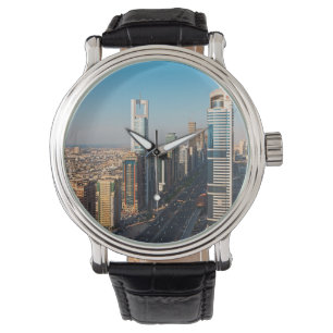 Montre Bâtiments le long de Sheikh Zayed Road, Dubaï