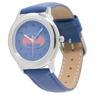 Montre Batman   Logo Pink Polka Dot