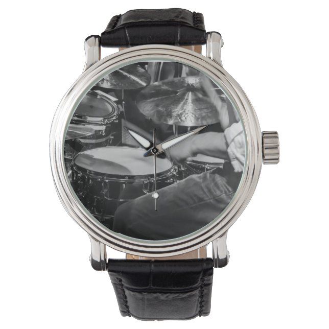 Montre Batteur au travail (devant)