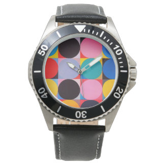 Montre Bauhaus Abstrait