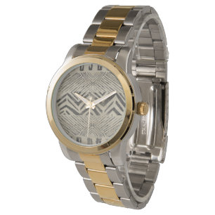 Montre Bazar de motif - formes géométriques