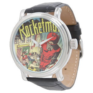 Montre BD vintage Rocketman