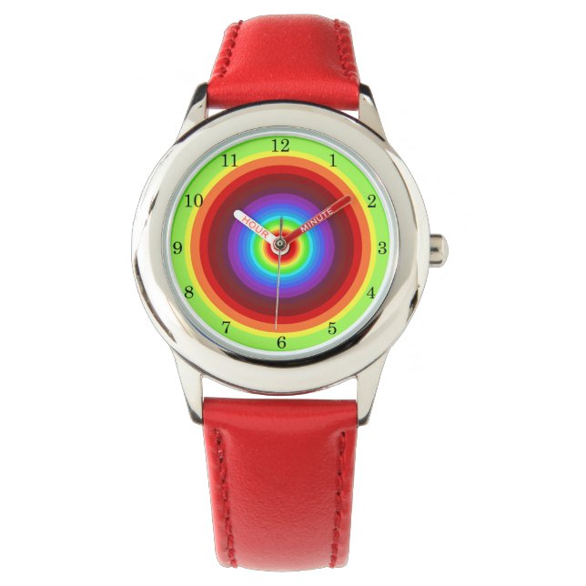 Montre Beau arc-en-ciel (devant)