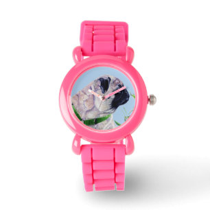 Montre Beau chiot de carlin