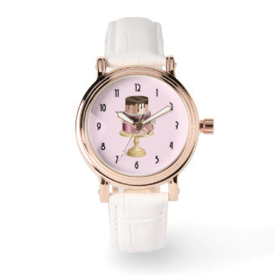 Montre Beau gâteau de fête de Glam brillant