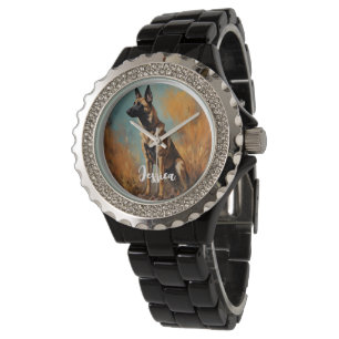 Montre Beau Malinois allemand