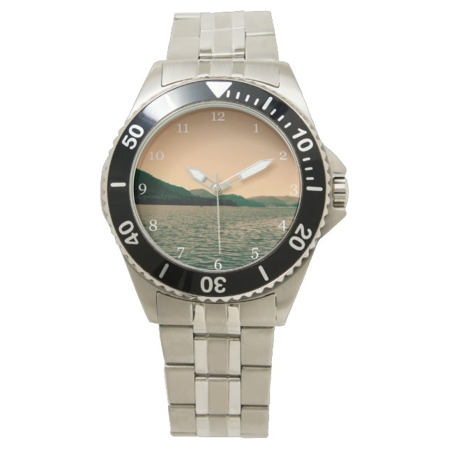 Montre Beau paysage du parc national olympique (devant)