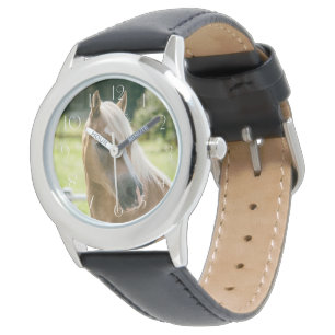 Montre Beau portrait de cheval haflinger
