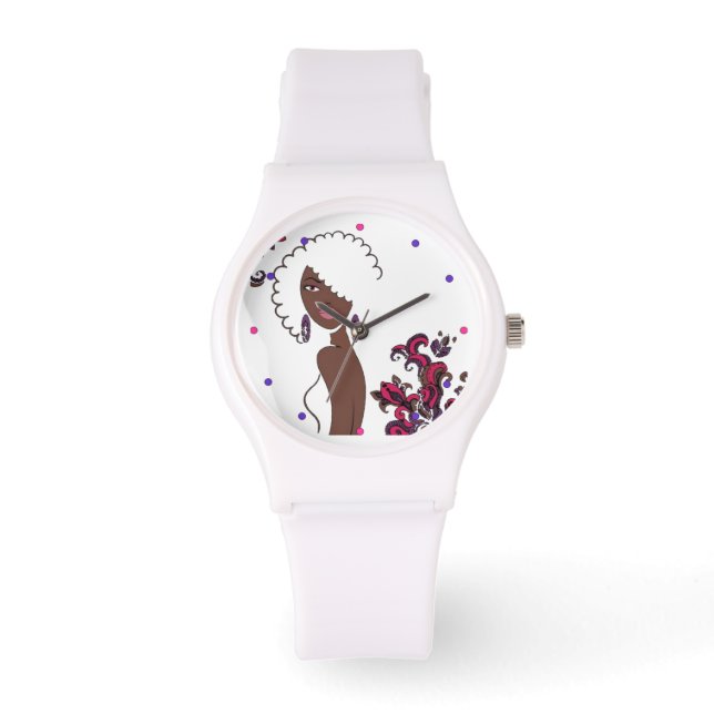 Montre Beauté Afrocentrique - Regarder (Recto)
