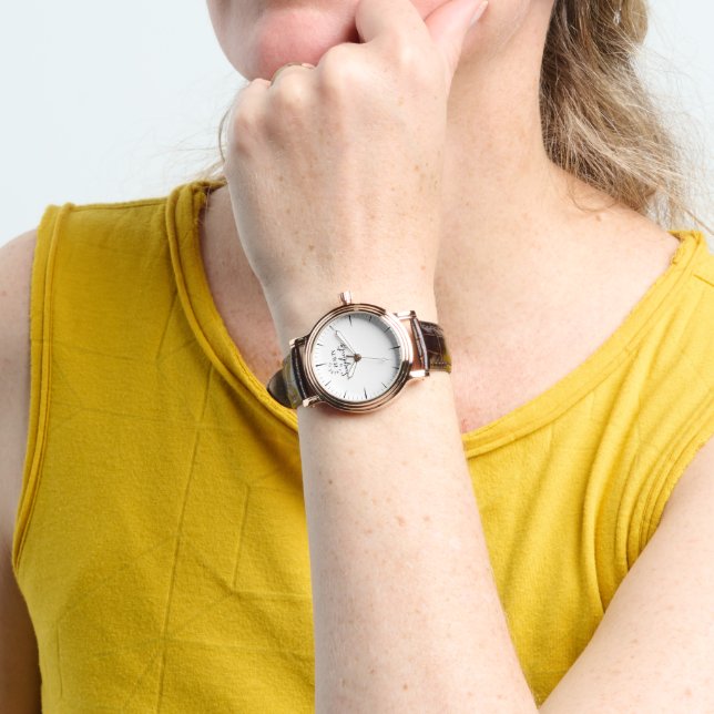 Montre Beauté dans la simplicité Élégant minimal chic (Poignet)