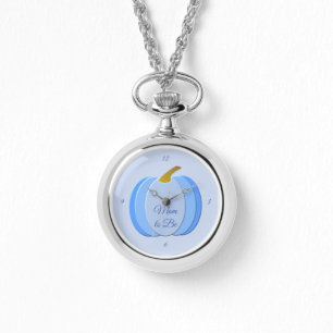 Montre Bébé bleu mignon garçon Citrouille Personnalisé Ma