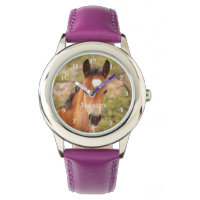 Bébé mignon Cheval filles