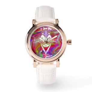 Montre Belle Abstraite Elegant Rose Gold Watch