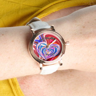 Montre Belle Abstraite Elegant Rose Gold Watch