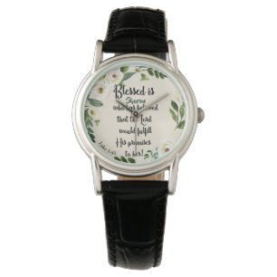 Montre Béni Est Elle Qui Croyait Nom Christian