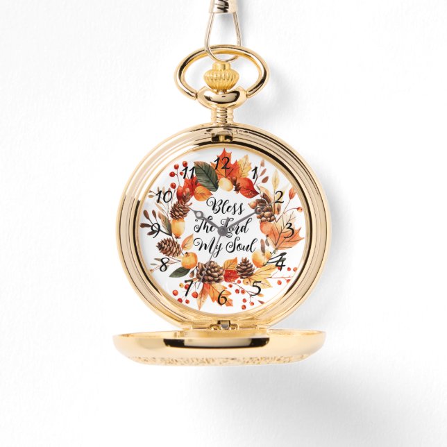 Montre Bénissez Le Seigneur (Recto)