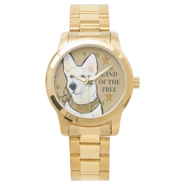 MONTRE BERGER BLANC ALLEMAND (devant)