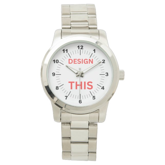 Montre BESTSELLER ! ⌚ de surveillance féminine surdimensi (devant)