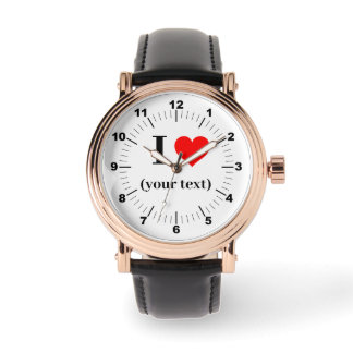 Montre BESTSELLER ! Rose  pour hommes Vintage - Custom I 