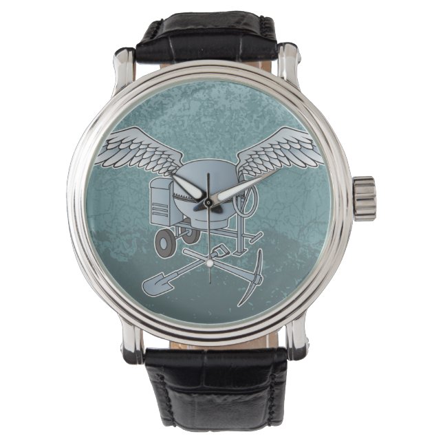 Montre Béton bleu-gris (devant)
