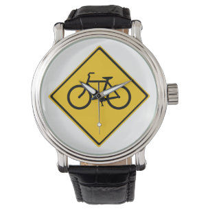 Montre Bicyclette pour panneau routier