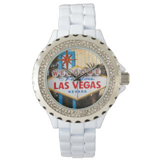 Montre Bienvenue à Las Vegas Rhinestone eWatch