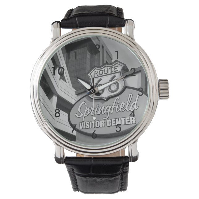 Montre Bienvenue À Springfield Grayscale Watch (devant)
